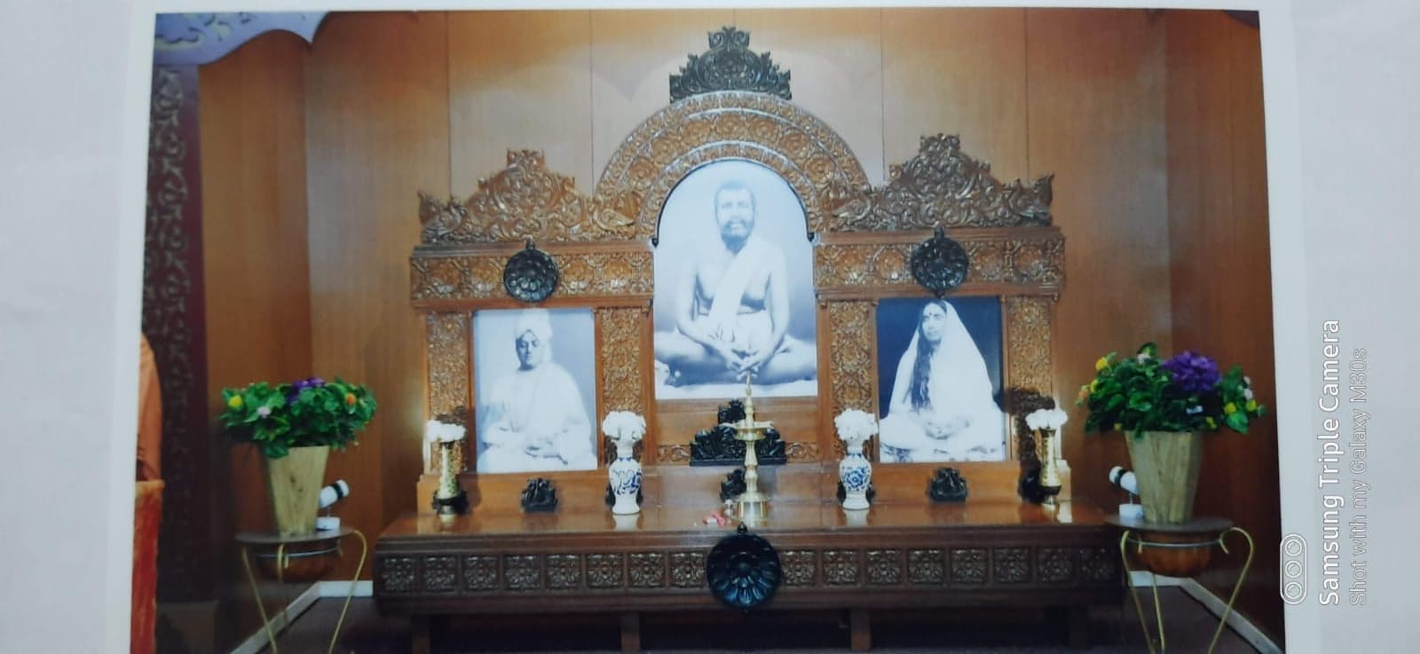 Consecrated Temple Altar